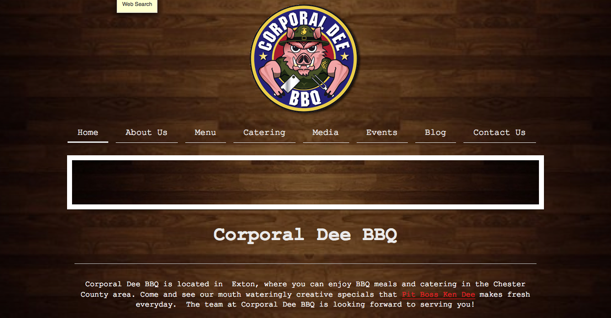 Corporal Dee's BBQ Exton PA