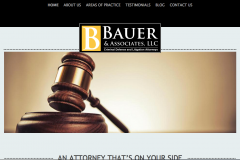 Bauer & Associates Website Design