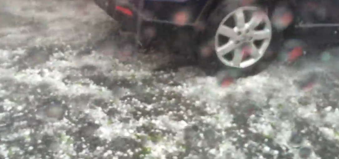 How a Crazy Hail Storm Totals Cars
