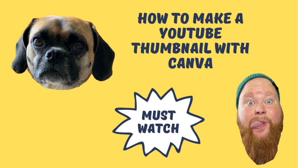 How to make a Youtube Thumbnail with Canva