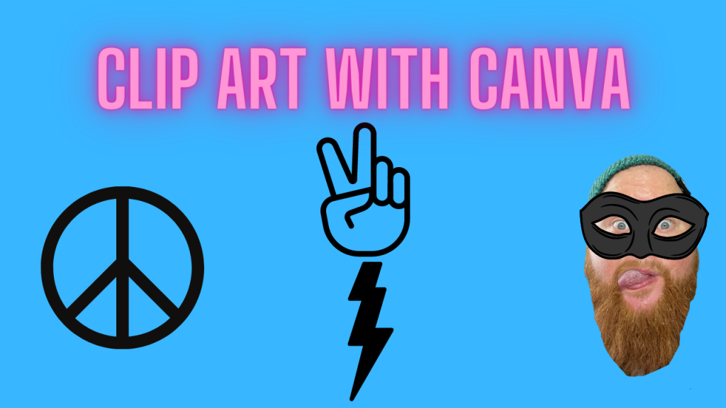 how to make Clip art with Canva