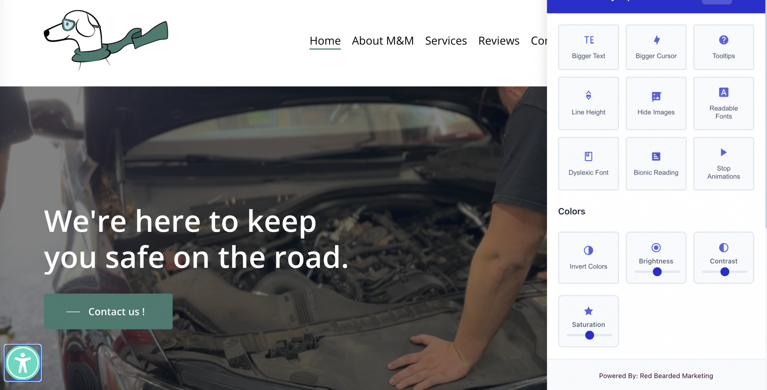 M&M Lube & Auto Now ADA Compliant – Making Our Website Accessible for Everyone