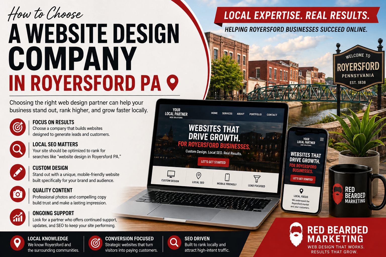 How to Choose a Website Design Company in Royersford PA