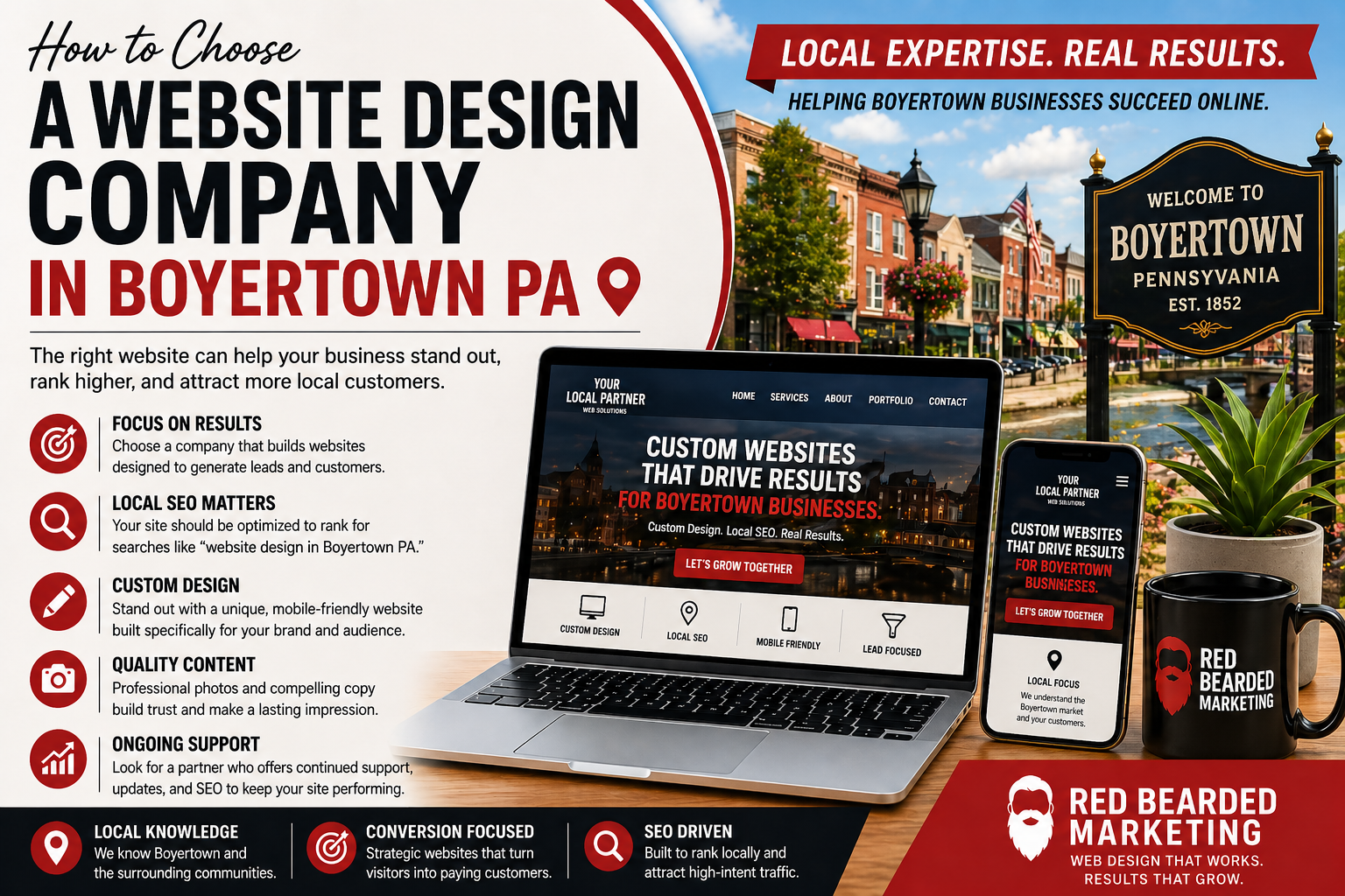 How to Choose a Website Design Company in Boyertown PA